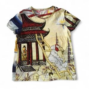 vintage Issey Miyake graphic tee